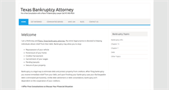 Desktop Screenshot of bankruptcyinfo-dallas.com